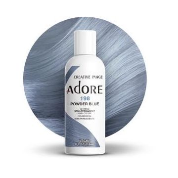 Adore Semi Permanent Hair Color 198 - Powder Blue 118ml