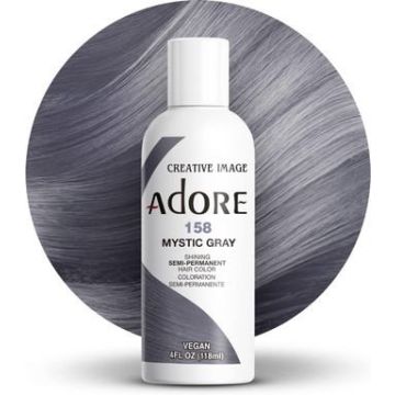 Adore Semi Permanent Hair Color 158 – Mystic Gray 118 ml