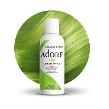 Adore Semi Permanent Hair Color 163 - Green Apple 118 ml