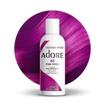 Adore Semi Permanent Hair Color 82 - Pink Rose 118 ml