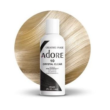 Adore Semi Permanent Hair Color 10 - Crystal Clear 118 ml