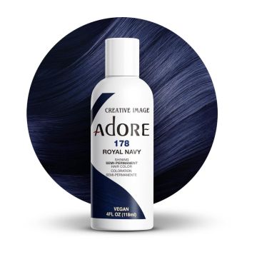 Adore Semi Permanent Hair Color 178 Royal Navy 118ml