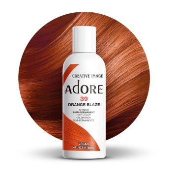 Adore Semi Permanent Hair Color 39- Ornage Blaze 118ml