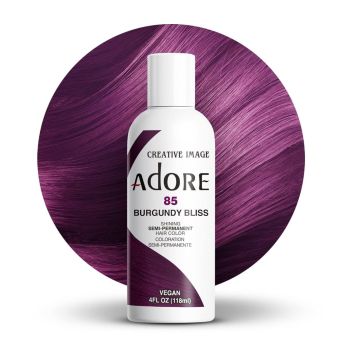 Adore Semi Permanent Hair Color 85- Burgundy Bliss 118ml