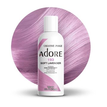 Adore Semi Permanent Hair Color 193 Soft Lavender 118ml