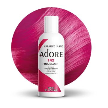 Adore Semi Permanent Hair Color 142 - Pink Blush 118ml