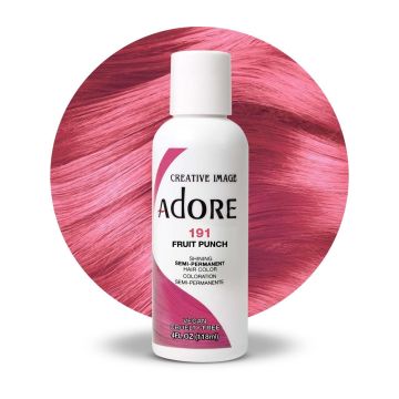 Adore Semi Permanent Hair Color 191 Fruit Punch 118ml