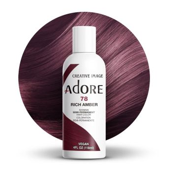 Adore Semi Permanent Hair Color 78 Rich Amber 118ml