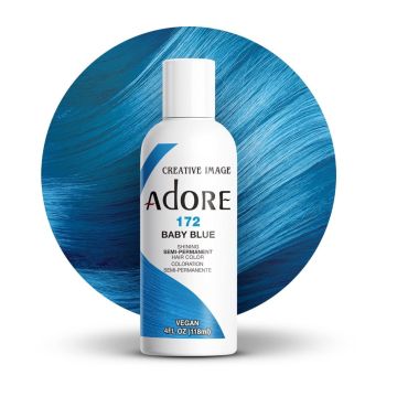 Adore Semi Permanent Hair Color 172 - Baby Blue 118 ml