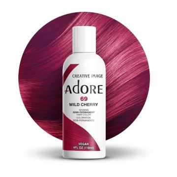 Adore Semi Permanent Hair Color 69 Wild Cherry 118ml
