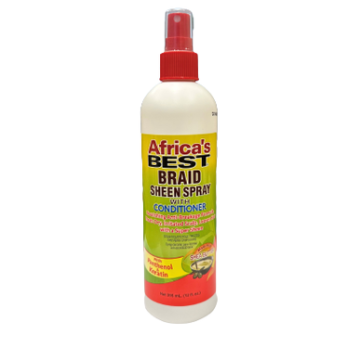 Africa's Best Conditioning Braid Sheen Spray 355ml