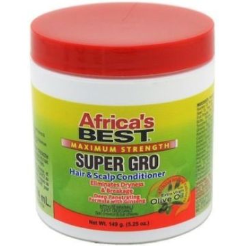 Africa's Best Supergo Hair & Scalp Conditioner Maximum Strength 149 g