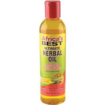 Africa's Best Ultimate Herbal Oil voor droog haar en hoofdhuid