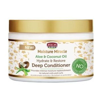 African Pride Moisture Miracle Aloë & Kokosolie Deep Conditioner 340g
