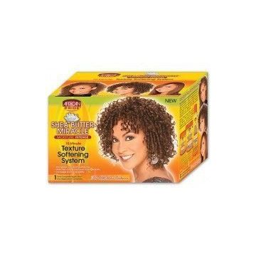 African Pride Shea Butter Texture Softening System verpakking