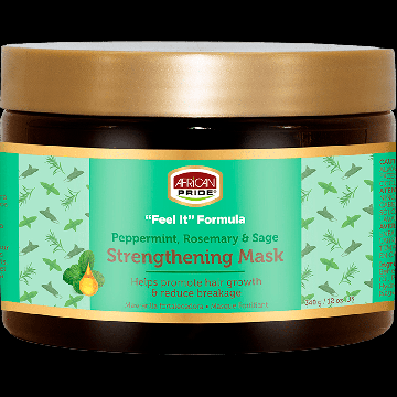 African Pride Pepperment & Rosemary Strengthening Mask 340g