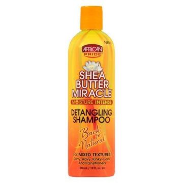 African Pride Shea Butter Detangling Shampoo 355 ml