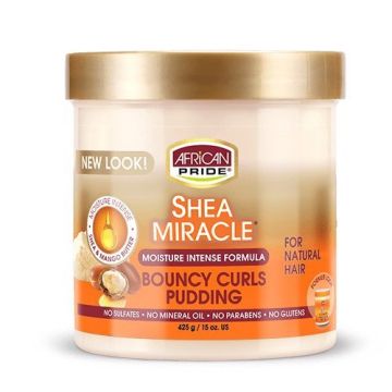African Pride Shea Butter Bouncy Curls Pudding 425 g