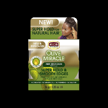African Pride Olive Miracle Silky Smooth Edges 2.25oz
