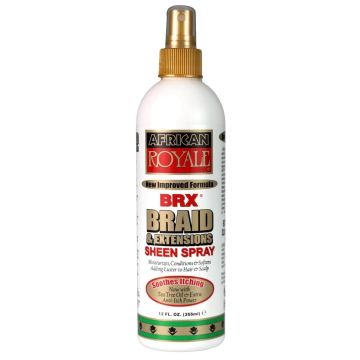 African Royale BRX Braid and Extensions Sheen Spray 355 ml