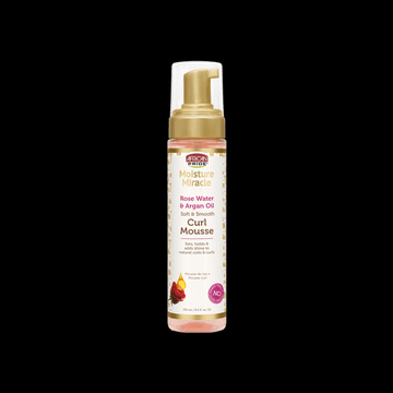 African Pride Moisture Miracle Rose Water & Argan Oil Curl Mousse 251 ml