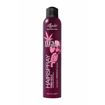 Agadir Hemp & Red Wine Hair Spray Firm Hold 298g/10.5oz