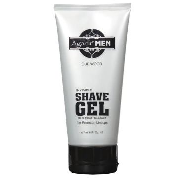 Agadir Men Invisible Shave Gel 177ml verpakking