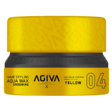 Agiva Styling Hair Wax Aqua Grooming 155ml - Yellow 04