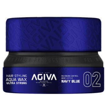 Agiva Styling Hair Wax Aqua Ultra Strong 155ml - Navy Blue 02