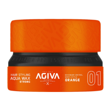 Agiva Styling Hair Wax Aqua Strong 155ml - Orange 01