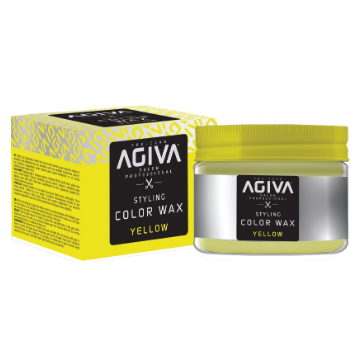 Agiva Hair Styling Color Wax Yellow 120ml