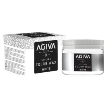 Agiva Hair Styling Color Wax White 120ml
