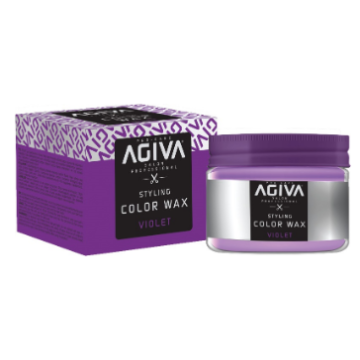 Agiva Hair Styling Color Wax Violet 120ml