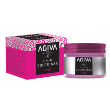 Agiva Hair Styling Color Wax Pink 120ml