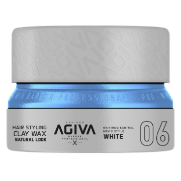 Agiva Styling Hair Clay Wax 155ml - White 06