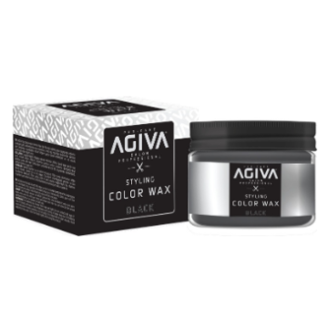 Agiva Hair Styling Color Wax Black 120ml verpakking