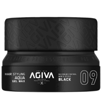 Agiva Styling Hair Gel Wax 155ml - Black 09