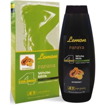 A3 Lemon 4-Ever Bright Body Milk w/Papaya 400ml