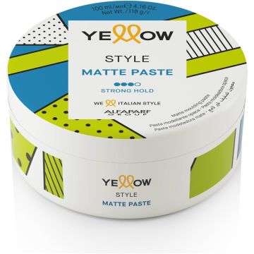 Alfaparf Milano Yellow Style Matte Paste 100ml verpakking