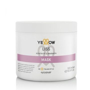 Alfaparf Yellow Liss Mask Anti-Fizz Smoothing Mask 500 ml