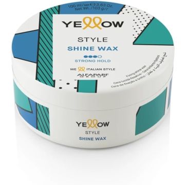 Alfaparf Yellow Style Shine Wax Strong Hold 100ml