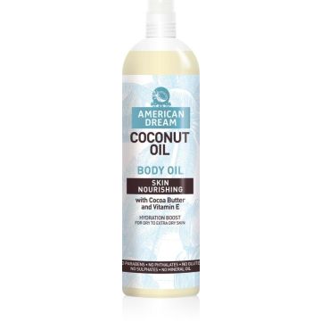 American Dream Cocoa Butter Body Oil met kokosnoot 200ml
