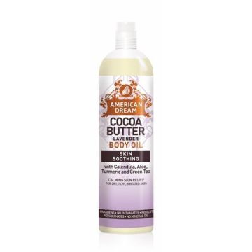 American Dream Cocoa Butter Body Body Oil met lavendel 200ml