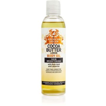 American Dream Cocoa Butter Body Body Oil - Lemon 200ml