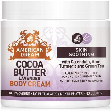 American Dream Cocoa Butter Body Cream Lavender 500ml
