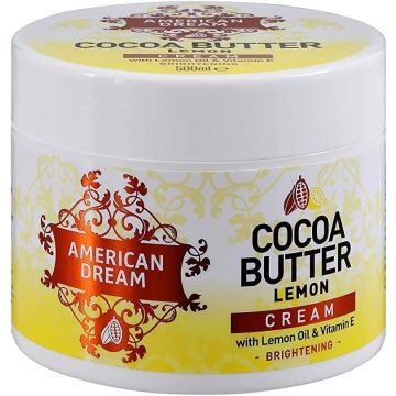 American Dream Cocoa Butter Lemon Cream met citroenolie en vitamine E