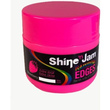 Ampro Shine N Jam Rainbow Edges Strawberry 4 oz