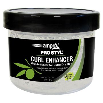 Ampro Curl Enhancer Gel Activator Extra Dry 284gr / 10 Oz