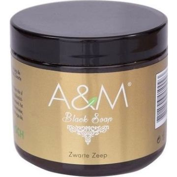 A&M Black Soap 200gr verpakking