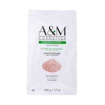 A&M Ghassoul Poeder 500gr - natuurlijke vulkanische klei uit Marokko